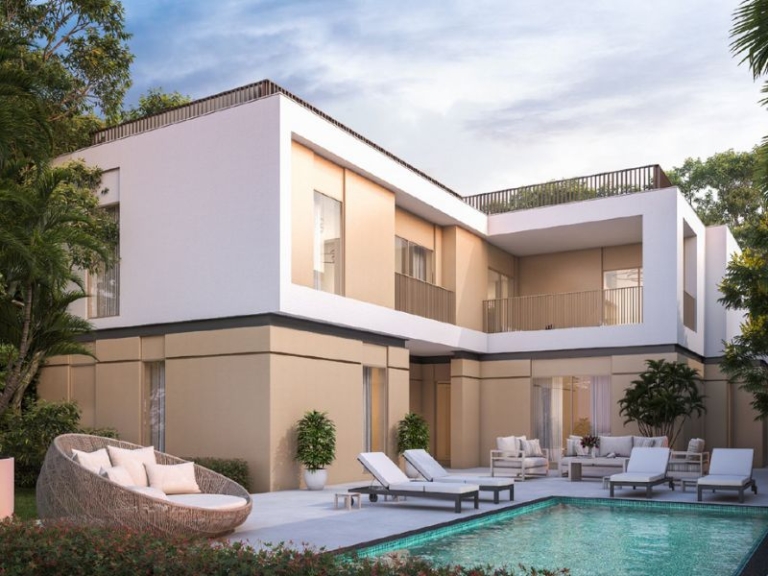 Elwood Estates Exterior ## - NST Real Estate Dubai Elwood Estates, Dubai Land, Sobha Realty, Buy an Apartment in Dubai, Secondary Market, Dubai, NST Real Estate